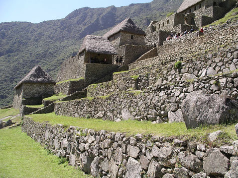 Besuch der Festungsanlage Machu Picchu