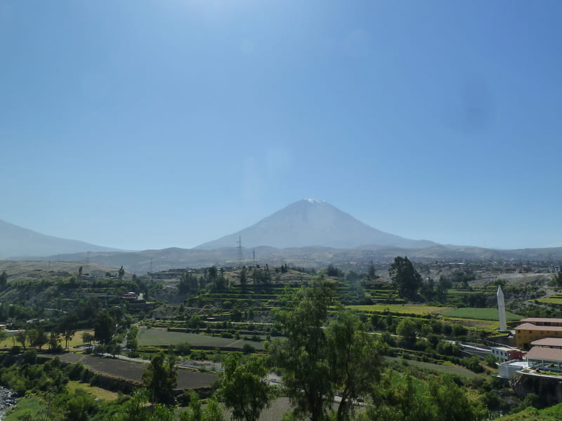 Arequipa mit seiner schönen Umgebung, Vulkan Misti