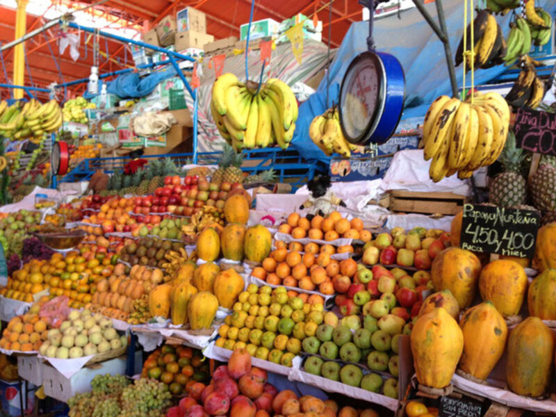 Stadtführung in Lima: Obst- und Gemüse Markt