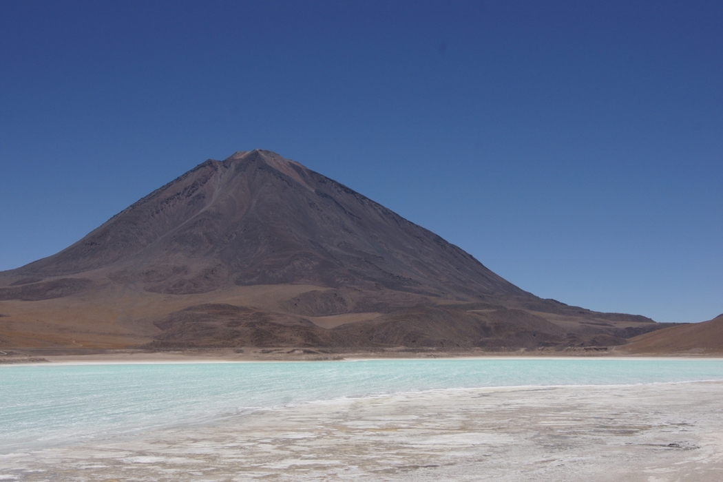 Chile-Bolivien: nach der Grenze, Vulkan Licancabur