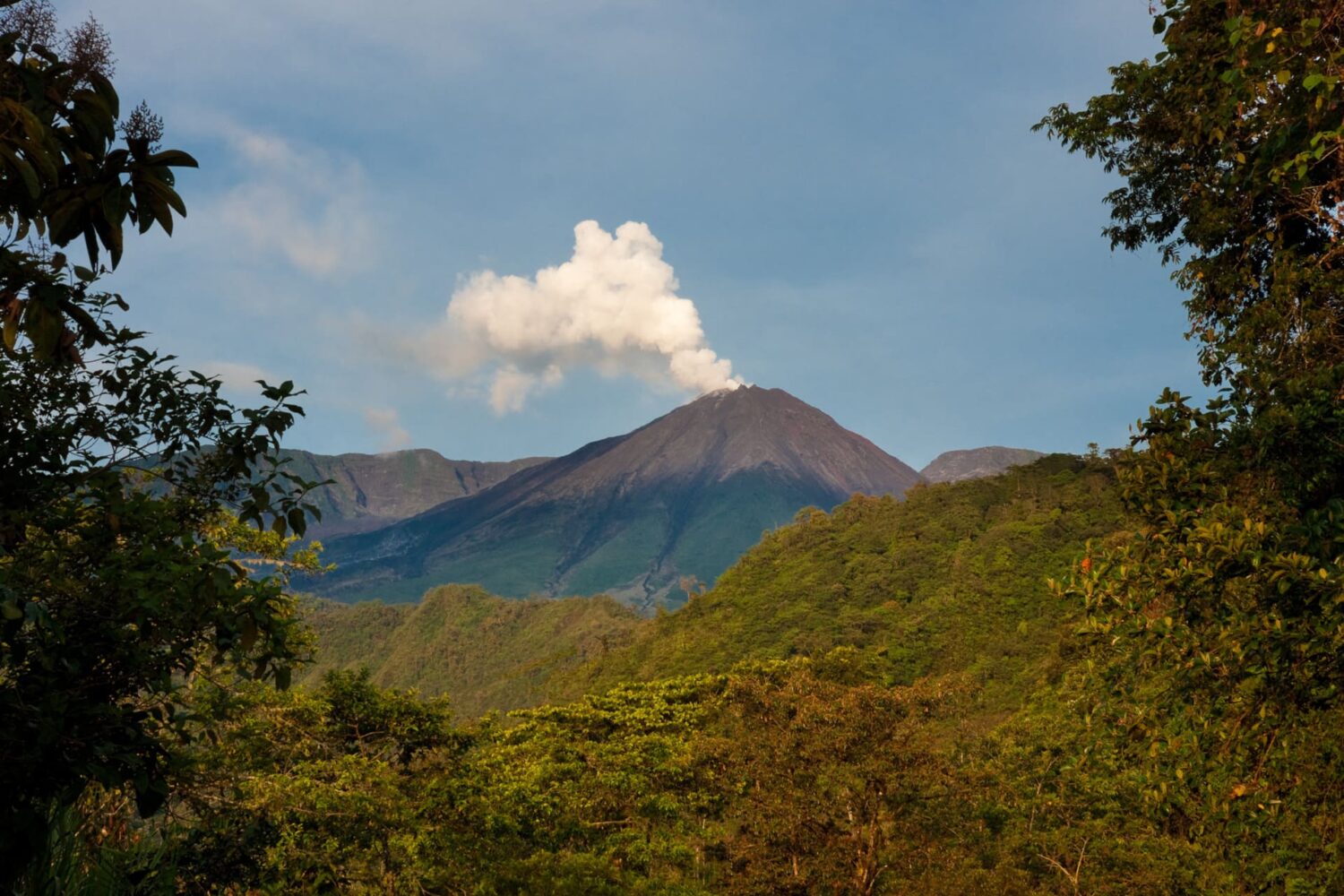 Ecuador Hochland Vulkane