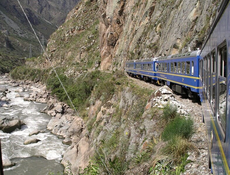 Peru: im Zug nach Machu Picchu