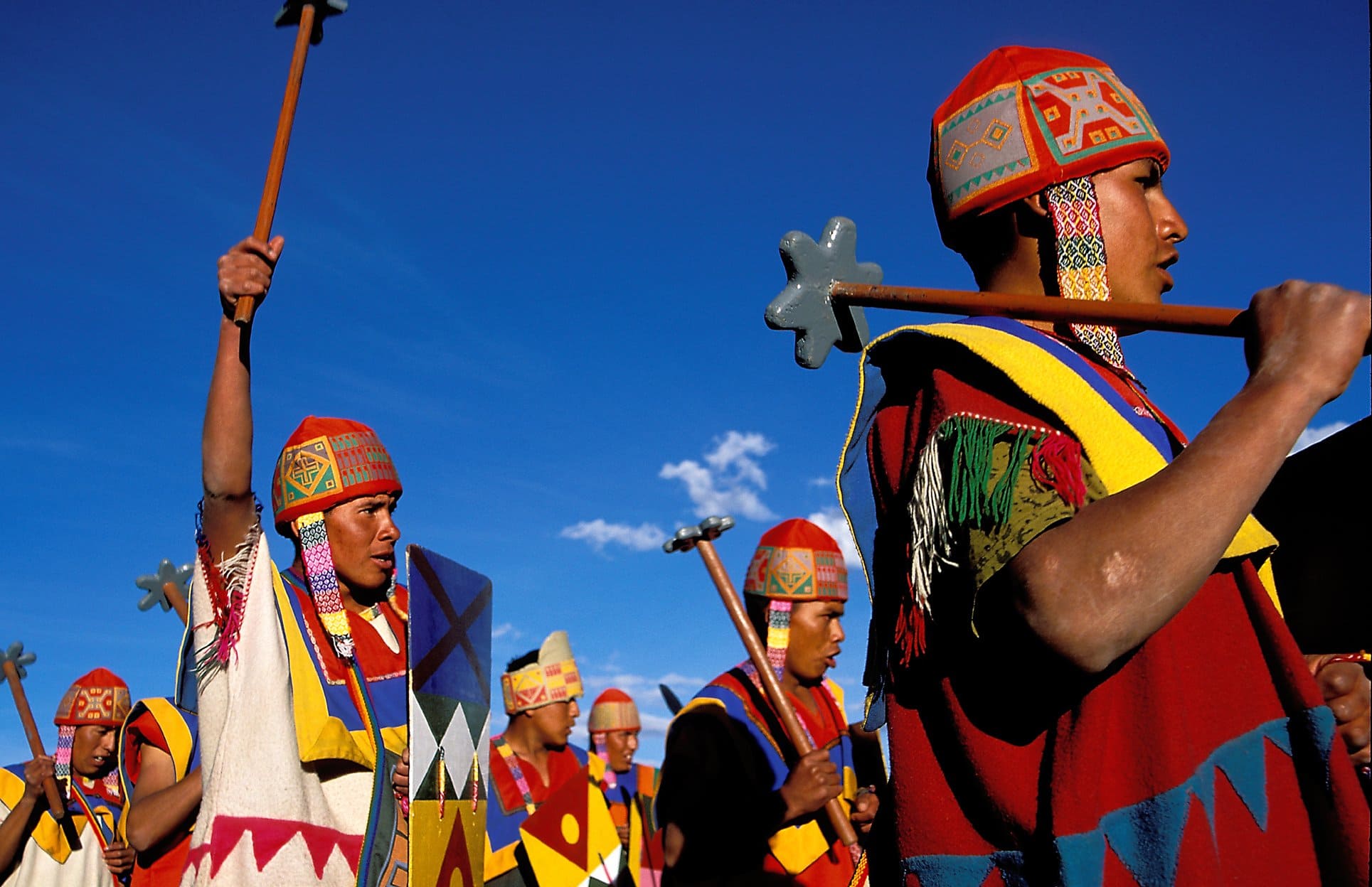 Inti Raymi Fest in Peru, großes Spektakel