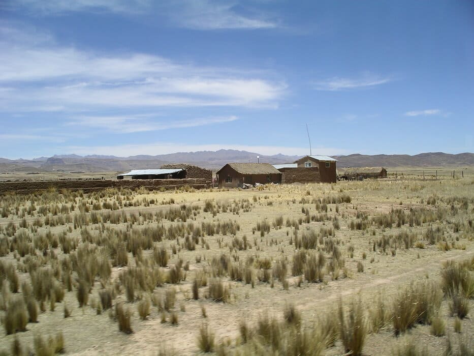 Im Campervan: Landschaft zwischen Puno und Cusco