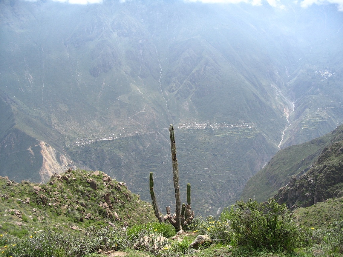 Colca Canyon, traumhafte Landschaft zum Wandern