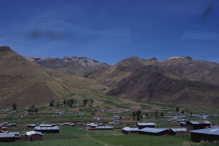 Peru, Fahrt von Cusco an den Titicacasee