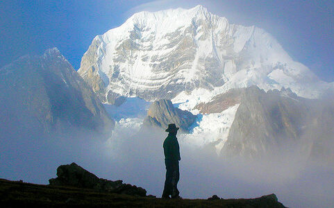 Trekking in der Cordillera Blanca, phantastisches Panorama, foto Richard Saraya